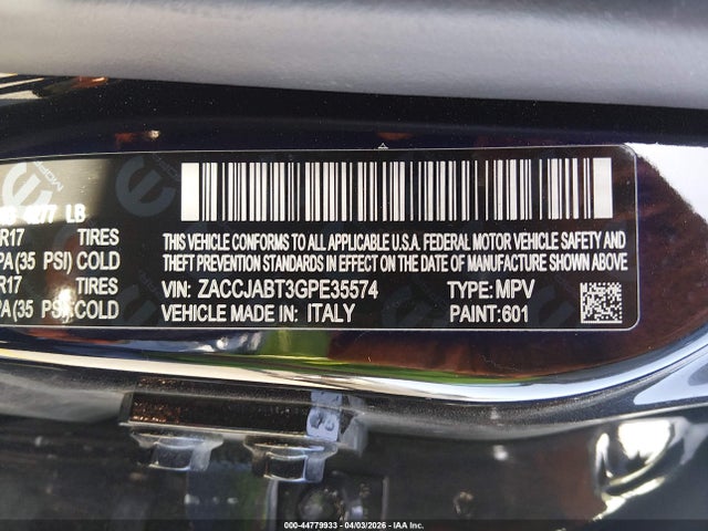 2016 JEEP RENEGADE ZACCJABT3GPE35574 Photo 8