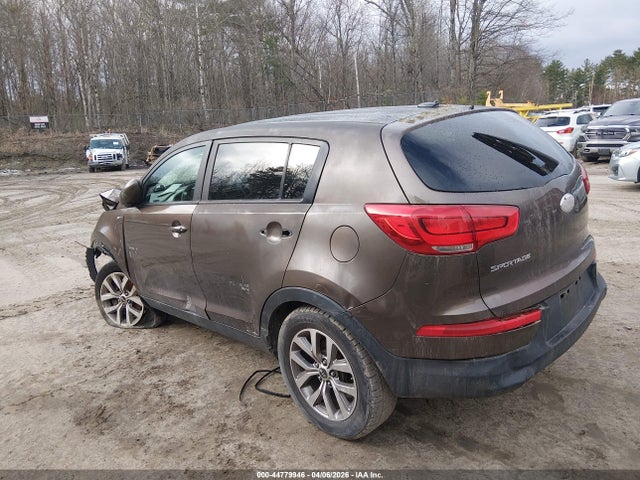 Продажа на аукционе авто 2014 Kia Sportage Lx, vin: KNDPBCACXE7549481, номер лота: 44779946