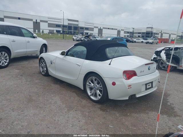 44780040 :رقم المزاد ، 4USBU33528LW75987 vin ، 2008 Bmw Z4 3.0i مزاد بيع