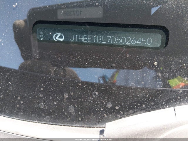 Продажа на аукционе авто 2013 Lexus Gs 350, vin: JTHBE1BL7D5026450, номер лота: 44780058