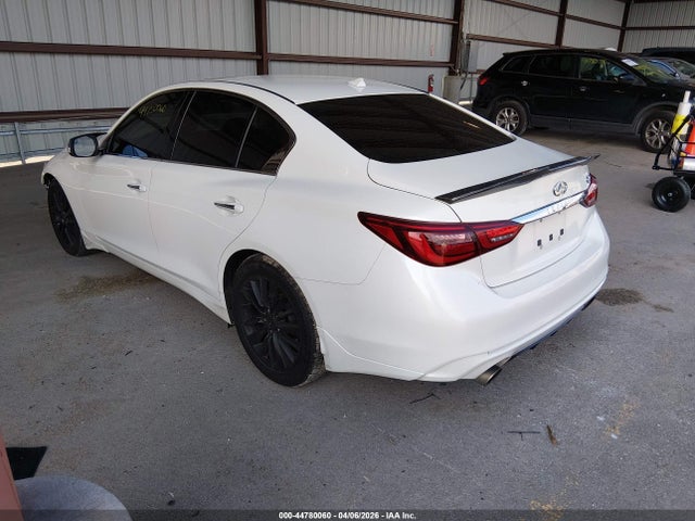 Продажа на аукционе авто 2019 Infiniti Q50 3.0t Luxe, vin: JN1EV7AR8KM552051, номер лота: 44780060