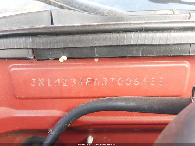 44780077 :رقم المزاد ، JN1AZ34E63T006411 vin ، 2003 Nissan 350z Touring مزاد بيع
