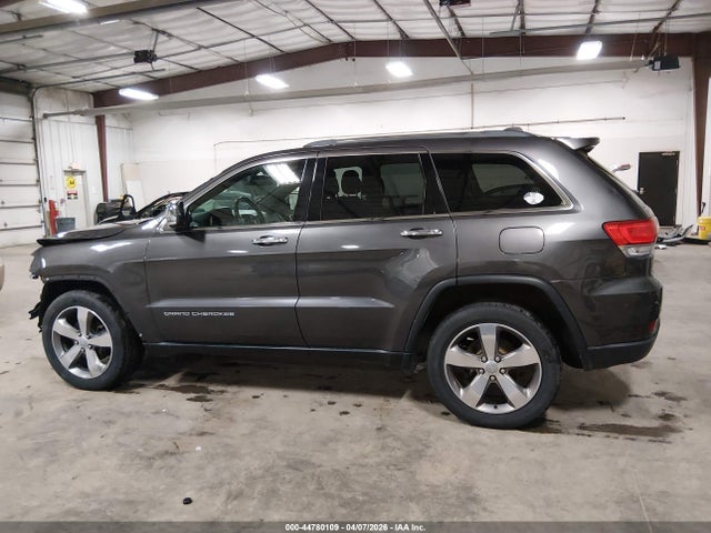 2016 Jeep Grand Cherokee Limited მანქანა იყიდება აუქციონზე, vin: 1C4RJFBG7GC474327, აუქციონის ნომერი: 44780109