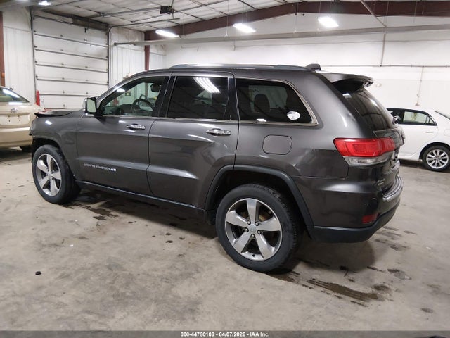 2016 Jeep Grand Cherokee Limited მანქანა იყიდება აუქციონზე, vin: 1C4RJFBG7GC474327, აუქციონის ნომერი: 44780109