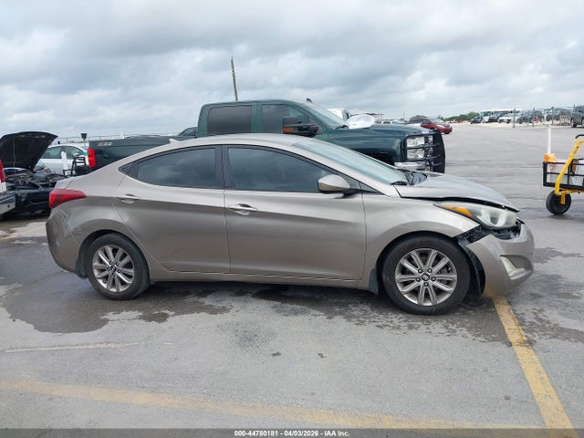 Aukcja sprzedaży 2014 Hyundai Elantra Se, vin: 5NPDH4AE0EH504893, numer aukcji: 44780181