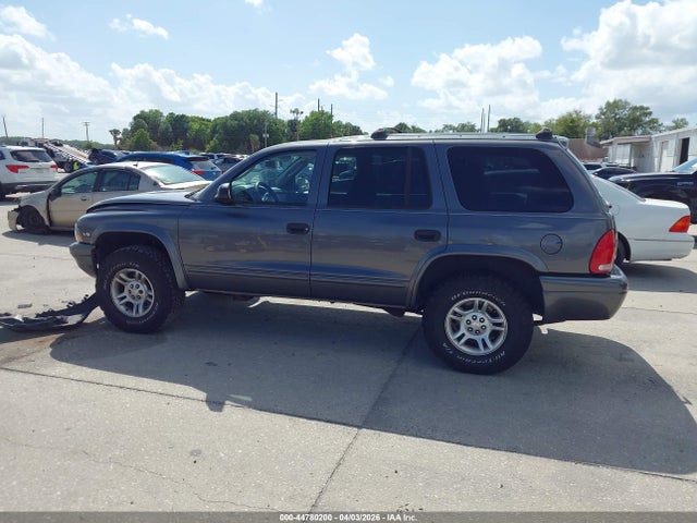 44780200 :رقم المزاد ، 1D4HS48N03F609033 vin ، 2003 Dodge Durango Slt مزاد بيع