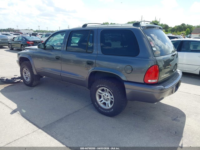 44780200 :رقم المزاد ، 1D4HS48N03F609033 vin ، 2003 Dodge Durango Slt مزاد بيع