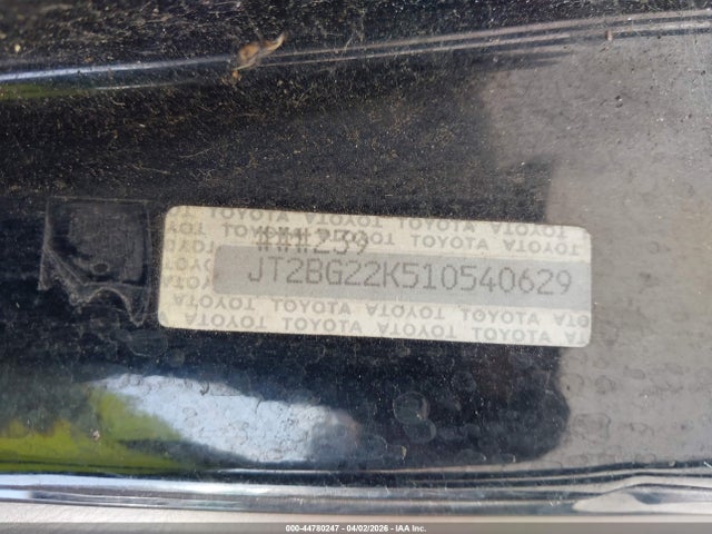 Продаж на аукціоні авто 2001 Toyota Camry Le, vin: JT2BG22K510540629, номер лоту: 44780247