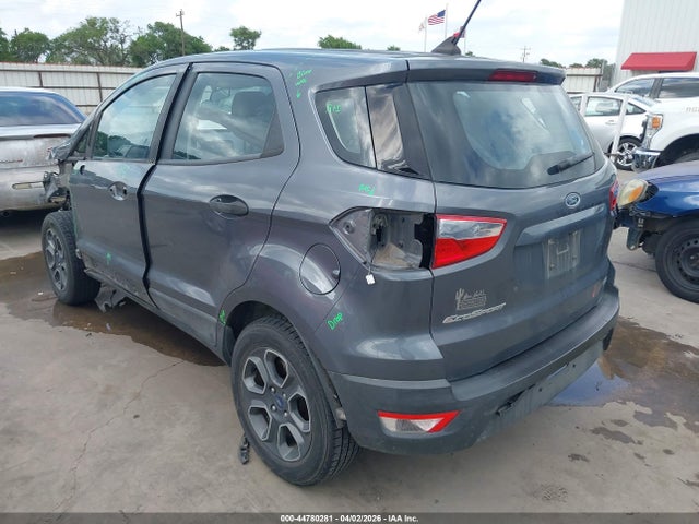 Aukcja sprzedaży 2020 Ford Ecosport S, vin: MAJ3S2FE6LC384526, numer aukcji: 44780281