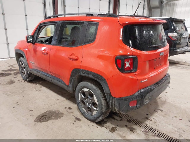 Aukcja sprzedaży 2017 Jeep Renegade Latitude 4x4, vin: ZACCJBBH1HPF93544, numer aukcji: 44780314
