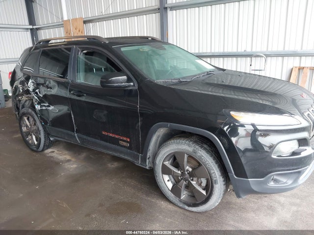 Aukcja sprzedaży 2017 Jeep Cherokee 75th Anniversary Edition 4x4, vin: 1C4PJMCB0HW512981, numer aukcji: 44780324