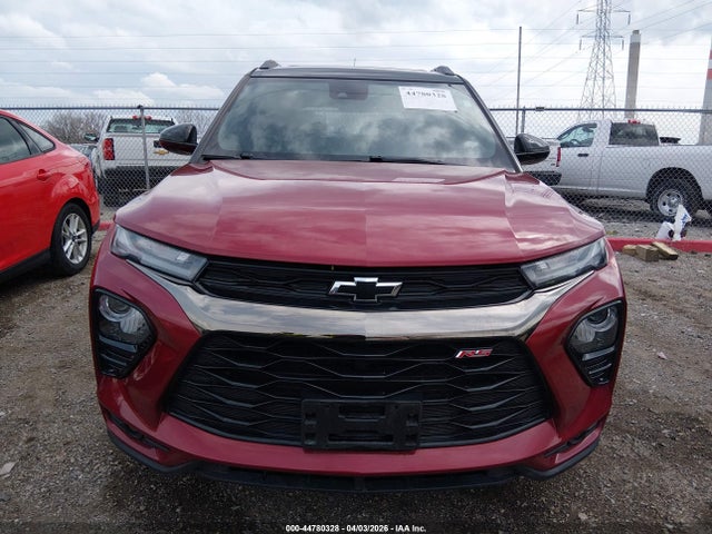 Aukcja sprzedaży 2021 Chevrolet Trailblazer Awd Rs, vin: KL79MUSL8MB136121, numer aukcji: 44780328