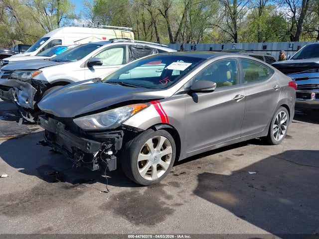 Продаж на аукціоні авто 2012 Hyundai Elantra Limited, vin: 5NPDH4AE5CH097411, номер лоту: 44780375