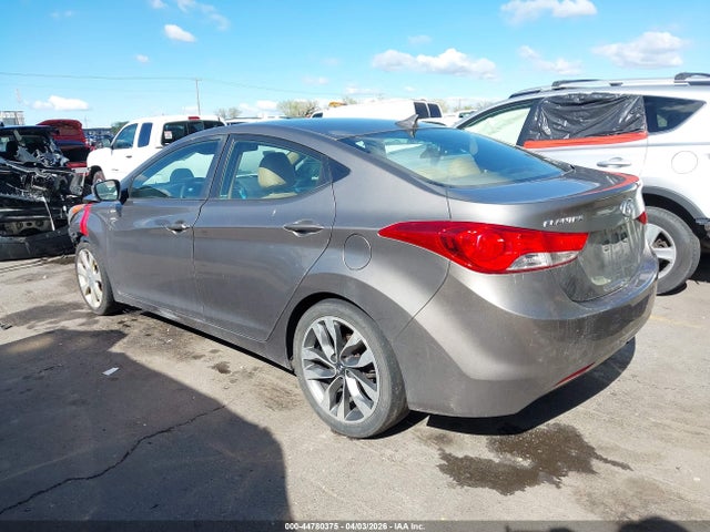 Продаж на аукціоні авто 2012 Hyundai Elantra Limited, vin: 5NPDH4AE5CH097411, номер лоту: 44780375