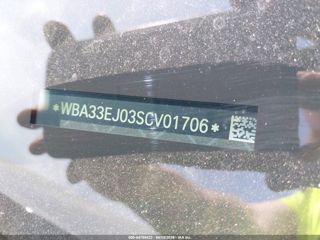 44780422 :رقم المزاد ، WBA33EJ03SCV01706 vin ، 2025 Bmw 760i Xdrive مزاد بيع