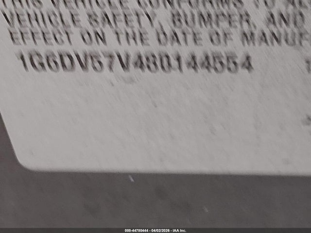 2008 CADILLAC CTS 1G6DV57V480144554 Photo 8