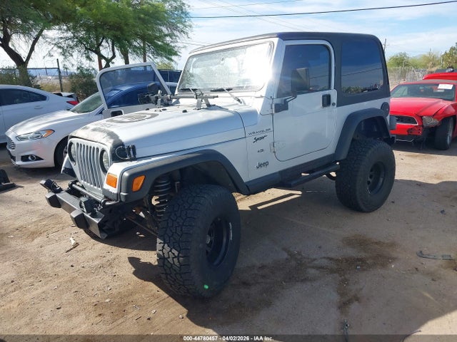 Продажа на аукционе авто 2002 Jeep Wrangler X, vin: 1J4FA39S42P750003, номер лота: 44780457