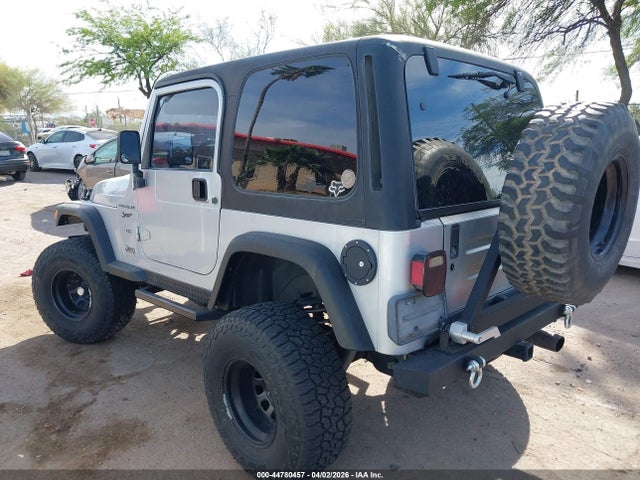 Продажа на аукционе авто 2002 Jeep Wrangler X, vin: 1J4FA39S42P750003, номер лота: 44780457