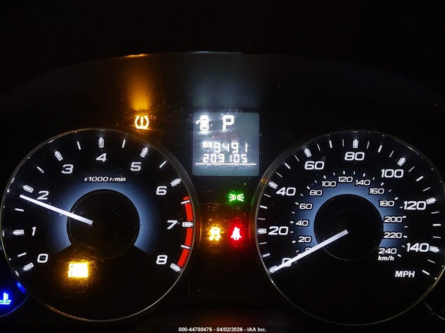 44780476 :رقم المزاد ، 4S3BMBC69C3031033 vin ، 2012 Subaru Legacy 2.5i Premium مزاد بيع