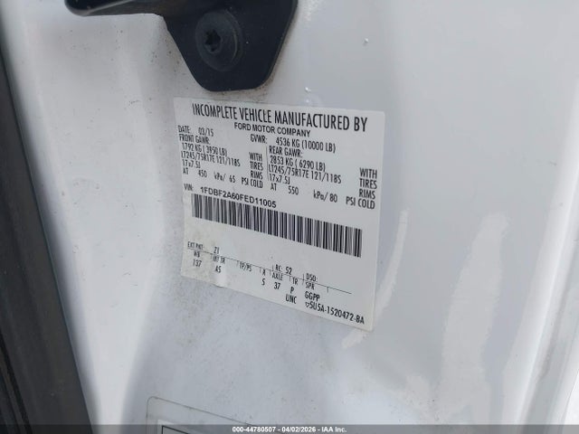 2015 FORD F-250 1FDBF2A60FED11005 Photo 8
