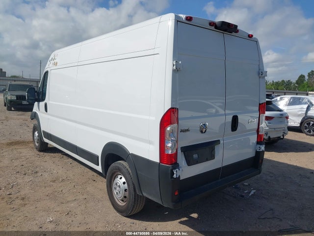 Продажа на аукционе авто 2023 Ram Promaster 2500 High Roof 159 Wb, vin: 3C6LRVDG9PE581224, номер лота: 44780595