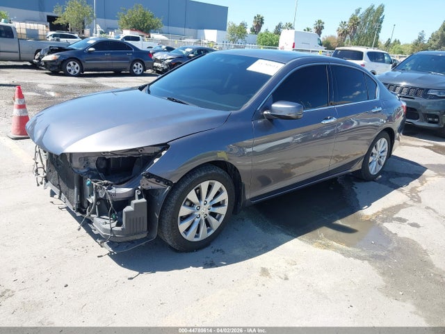 Honda Accord Ex-l V-6 2014 1HGCR3F83EA013345 Image 2