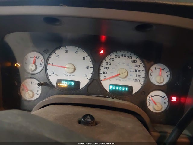 Продаж на аукціоні авто 2004 Dodge Ram 1500 Slt/laramie, vin: 1D7HA18D84J104061, номер лоту: 44780687