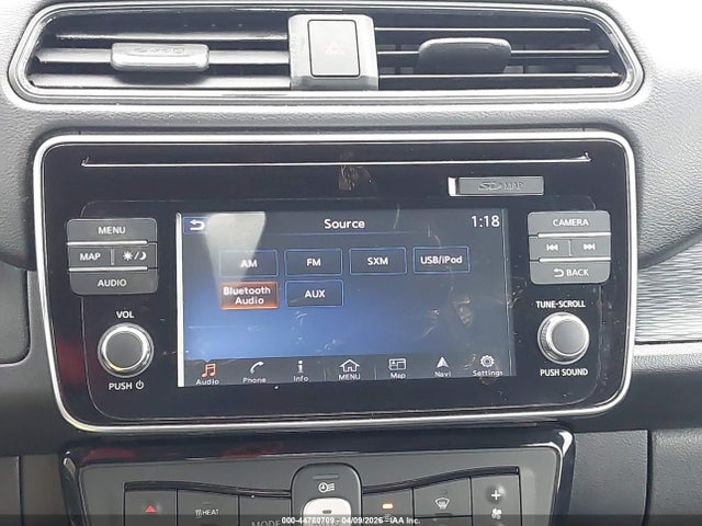 44780709 :رقم المزاد ، 1N4AZ1CP2KC312904 vin ، 2019 Nissan Leaf Sv مزاد بيع