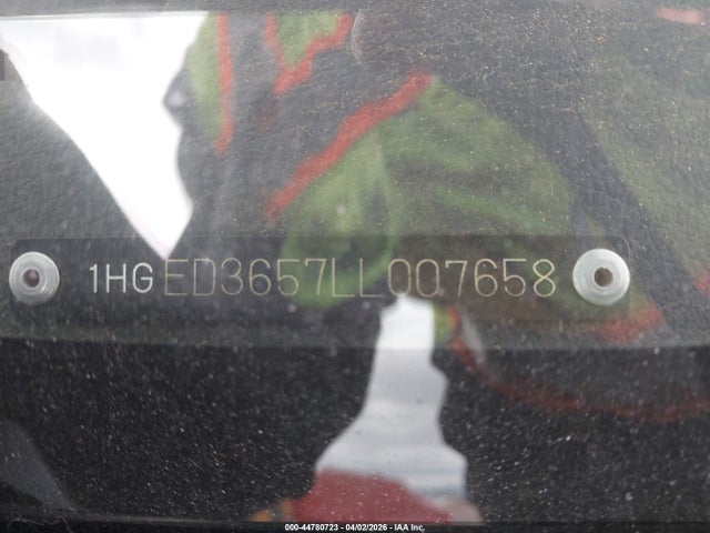 1990 HONDA CIVIC 1HGED3657LL007658 Photo 8