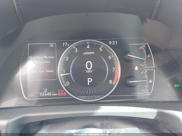 44780747 :رقم المزاد ، 58ADZ1B12LU075240 vin ، 2020 Lexus Es 350 مزاد بيع