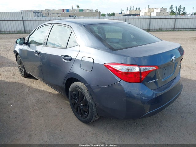44780750 :رقم المزاد ، 5YFBURHE2GP504258 vin ، 2016 Toyota Corolla Le مزاد بيع