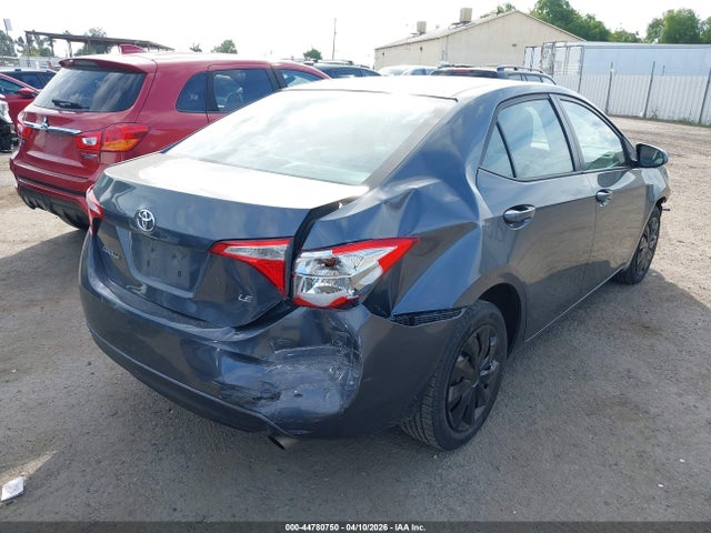 44780750 :رقم المزاد ، 5YFBURHE2GP504258 vin ، 2016 Toyota Corolla Le مزاد بيع