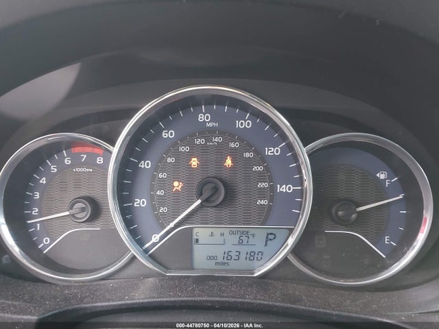 44780750 :رقم المزاد ، 5YFBURHE2GP504258 vin ، 2016 Toyota Corolla Le مزاد بيع