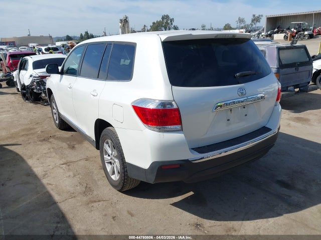 Продаж на аукціоні авто 2012 Toyota Highlander Base V6, vin: 5TDZK3EH6CS068256, номер лоту: 44780806