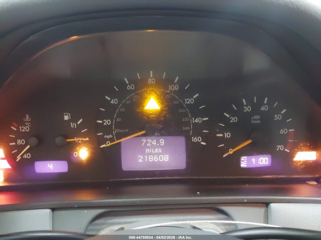 44780934 :رقم المزاد ، WDBJF70J01B177575 vin ، 2001 Mercedes-benz E 430 مزاد بيع