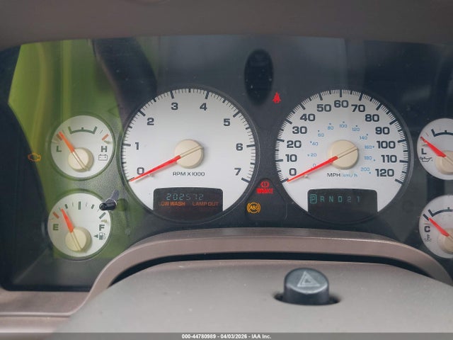 Продажа на аукционе авто 2003 Dodge Ram 2500 Slt/laramie/st, vin: 3D7KU28D03G738919, номер лота: 44780989