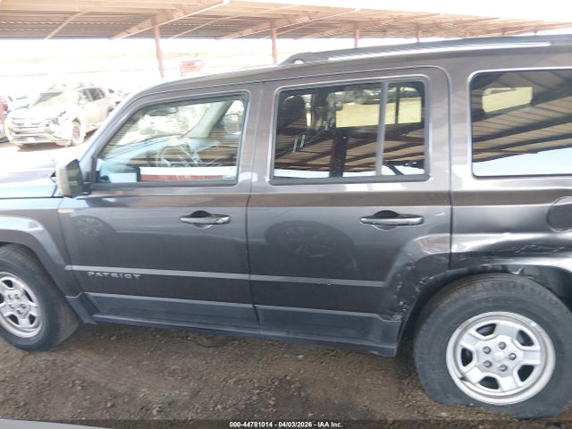 Продажа на аукционе авто 2017 Jeep Patriot Sport Fwd, vin: 1C4NJPBB1HD157891, номер лота: 44781014