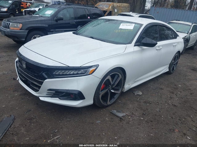 44781025 :رقم المزاد ، 1HGCV1F43MA118012 vin ، 2021 Honda Accord Sport Special Edition مزاد بيع