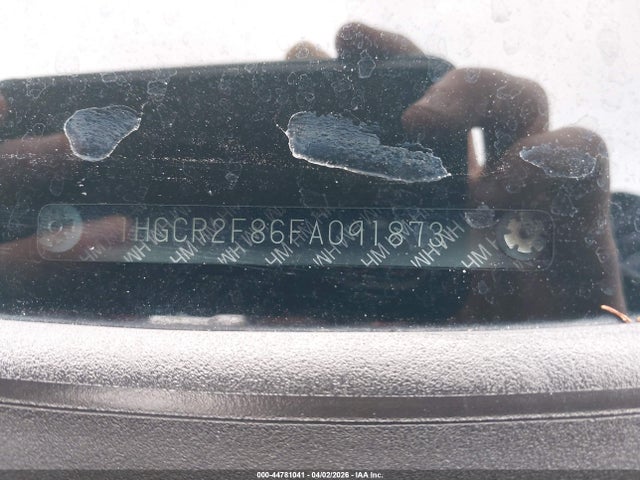 1HGCR2F86FA091873 Honda Accord Ex-l