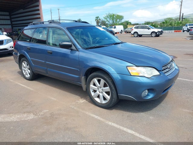 Продаж на аукціоні авто 2006 Subaru Outback 2.5i, vin: 4S4BP61C666310610, номер лоту: 44781049