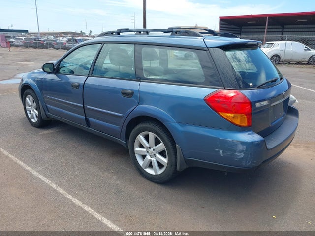 Продажа на аукционе авто 2006 Subaru Outback 2.5i, vin: 4S4BP61C666310610, номер лота: 44781049
