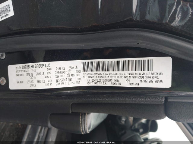 1C4PJLCS1EW106052 Jeep Cherokee Latitude