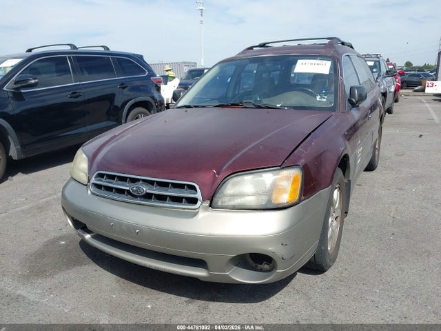Продаж на аукціоні авто 2000 Subaru Outback, vin: 4S3BH6755Y7603390, номер лоту: 44781092