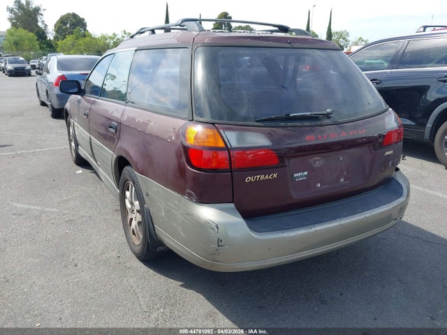 Продаж на аукціоні авто 2000 Subaru Outback, vin: 4S3BH6755Y7603390, номер лоту: 44781092