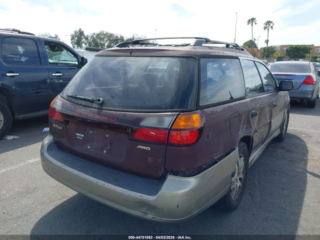 Продаж на аукціоні авто 2000 Subaru Outback, vin: 4S3BH6755Y7603390, номер лоту: 44781092