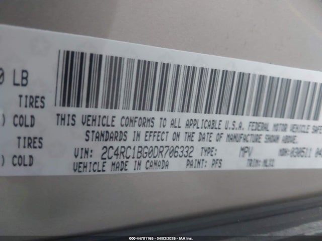2013 CHRYSLER TOWN & COUNTRY 2C4RC1BG0DR706332 Photo 8