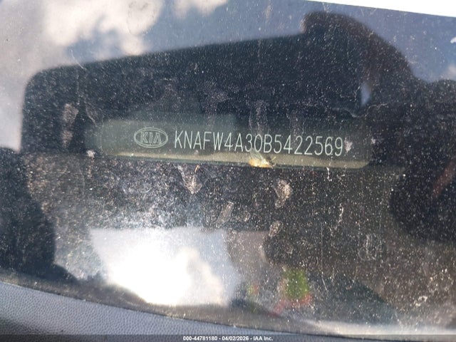 44781180 :رقم المزاد ، KNAFW4A30B5422569 vin ، 2011 Kia Forte Sx مزاد بيع