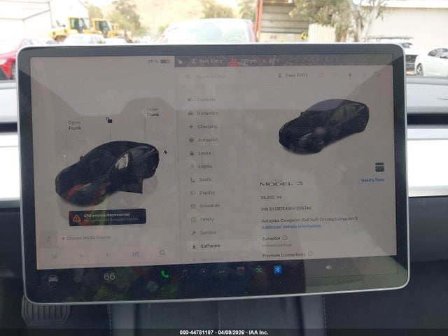 Aukcja sprzedaży 2022 Tesla Model 3 Rear-wheel Drive, vin: 5YJ3E1EA5NF359746, numer aukcji: 44781187
