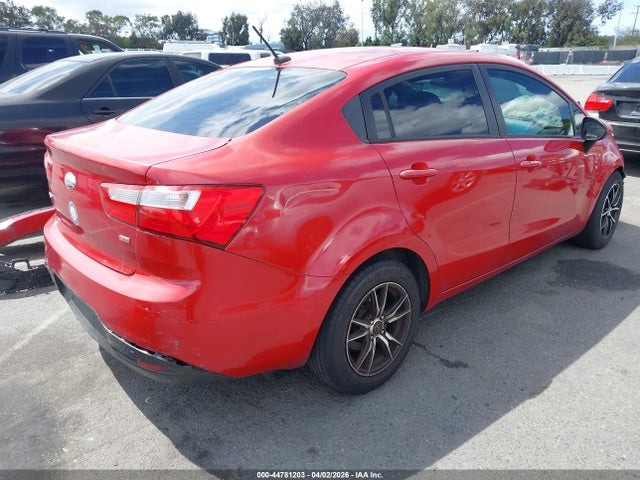KIA RIO LX 2014 KNADM4A36E6372286 Image 4