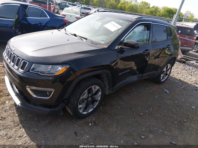 44781214 :رقم المزاد ، 3C4NJDCB0MT503060 vin ، 2021 Jeep Compass Limited 4x4 مزاد بيع